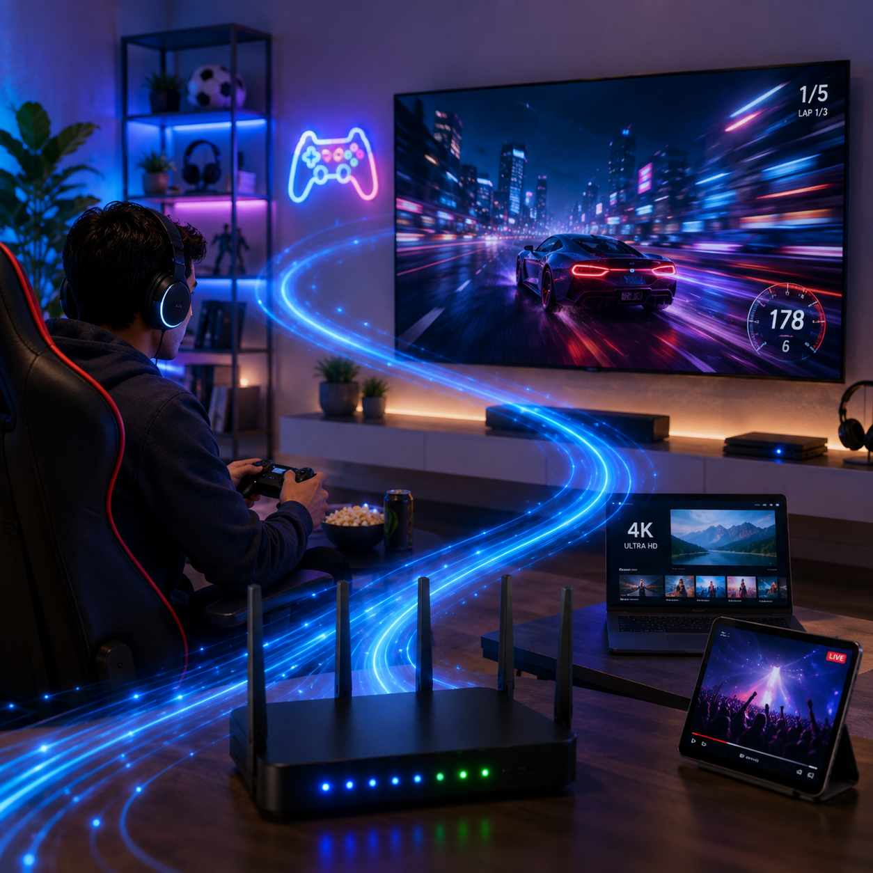 More Speed More Entertainment